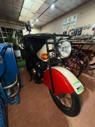 Mesa estilo moto bar/cafetería