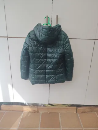 Plumas reversible verde