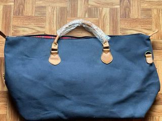 Bolsa de Lona Estée Lauder Azul y Marrón