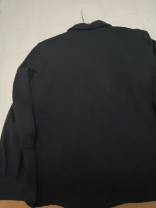 Chaqueta de punto azul marino Caballero