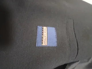 Chaqueta de punto azul marino Caballero