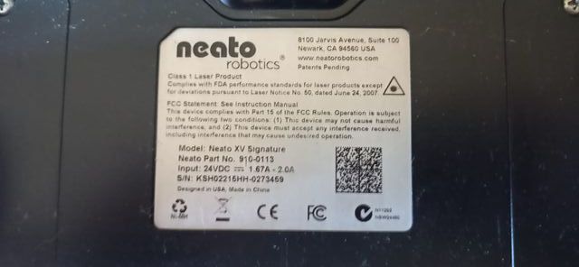 Robot Aspirapolvere Neato XV Signature