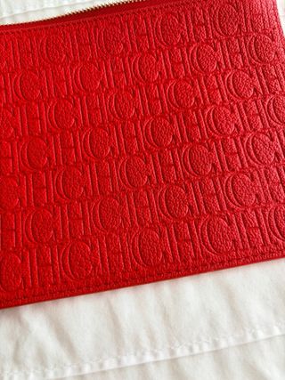 Cartera Carolina Herrera Roja