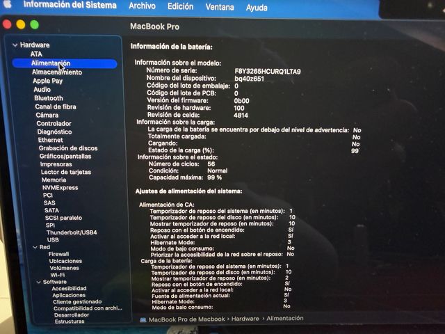 MacBook Pro 14" M3 512gb perfecto,  con garantia