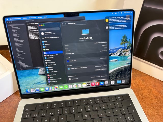 MacBook Pro 14" M3 512gb perfecto,  con garantia