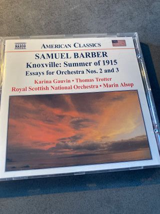 Samuel Barber - Knoxville: Summer of 1915 CD