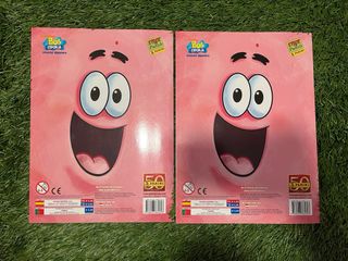 2 Libros Stick & Puzzle Bob Esponja