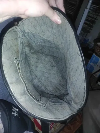 Bolso Piel Negro Francesco Canterini