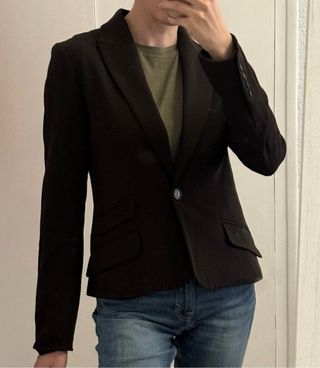 • Blazer mujer traje recta Mango, americana, 40 L