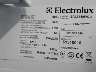 Nevera Electrolux  side -by-side Acero Inoxidable