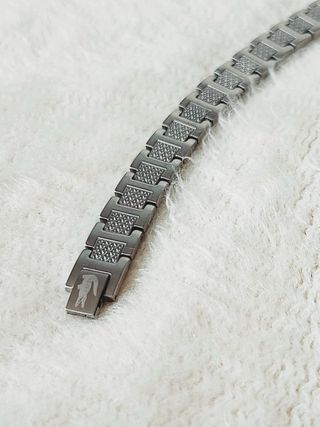 Pulsera hombre Lacoste Metropole Acero inox.NUEVO
