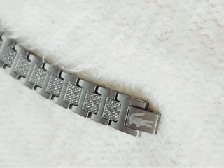 Pulsera hombre Lacoste Metropole Acero inox.NUEVO