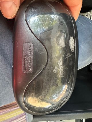 Gafas de sol Porsche Design doradas y rojas