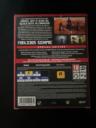 Red Dead Redemption 2 Edición Especial PS4