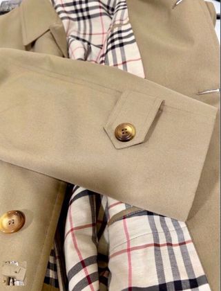 Gabardina Caballero Beige Impermeable