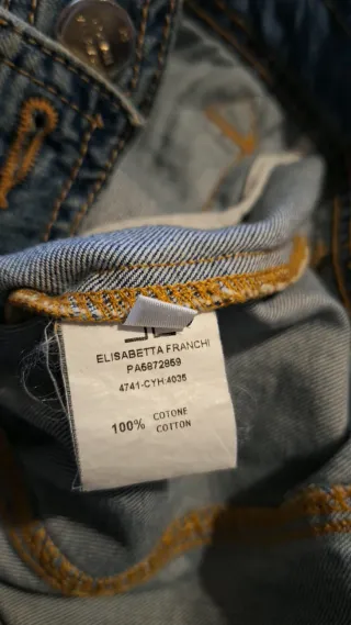 Chaqueta vaquera Elisabetta Franchi