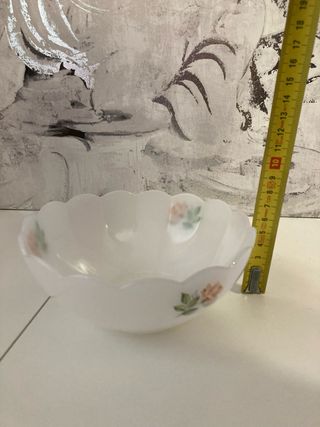 3 Ensaladeras Arcopal Flores Ondas