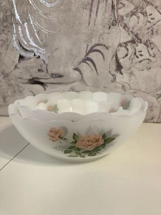 3 Ensaladeras Arcopal Flores Ondas