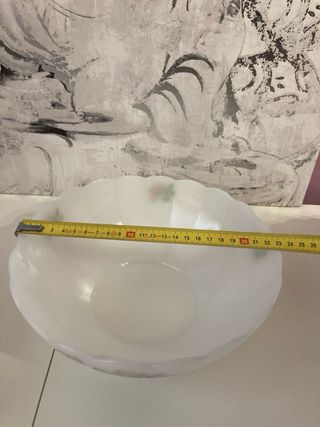 3 Ensaladeras Arcopal Flores Ondas