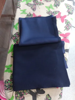 Retales de neopreno azul marino