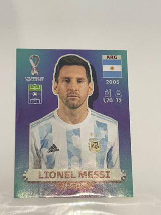 Cromos Lionel Messi FIFA World Cup Qatar 2022