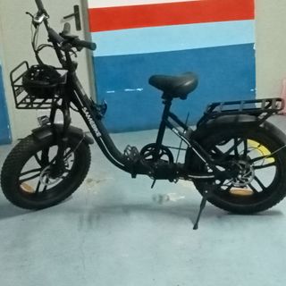 Bicicleta Eléctrica Negra SAMEBIKE CO5 PRO