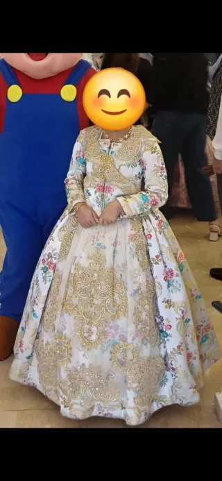 Traje Fallera Niña 6-8 Años