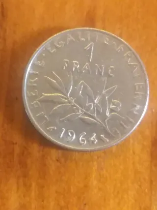 4 Vecchie Monete Francesi