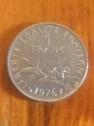 4 Vecchie Monete Francesi