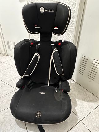 Silla de coche negra