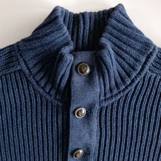 Jersey H&M L.O.G.G. Azul Marino 100% algodón Bueno