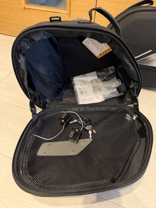 Alforjas/Maletas GIVI ST-604 Negro Kawasaki Z900