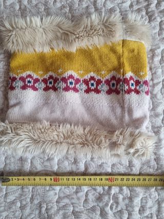 Scaldacollo donna con pelliccia