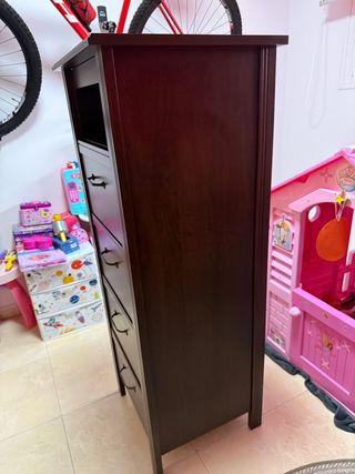 Cómoda Ikea Hemnes Madera Marrón