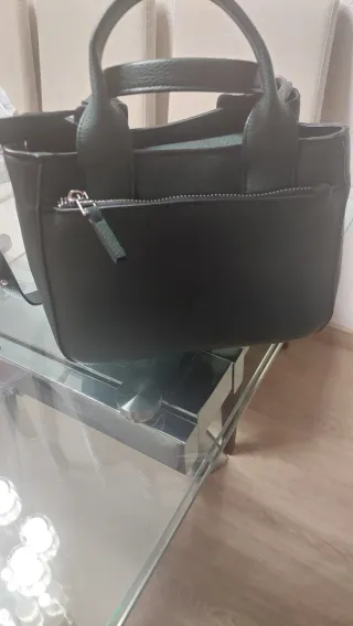 Bolso de mano verde mujer