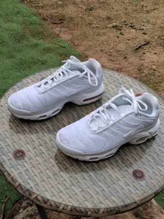Nike Air Max Plus TN Talla 41 Blancas