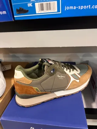 Zapatillas Pepe Jeans Hombre Marrón/Ver 42 43 44