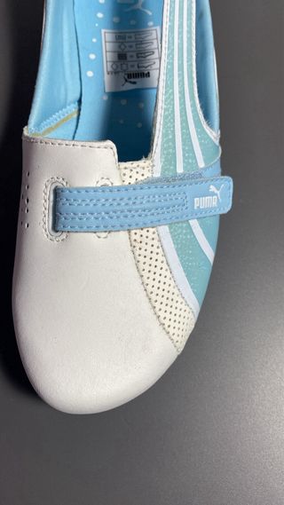 Zapatillas Puma Bailarina Blancas y Azules