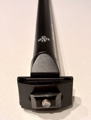 Tija sillín Kalloy UNO 350mm x ø varios negro mate