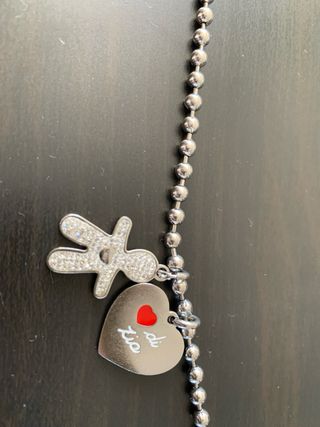 Bracciale Marlu con ciondolo bimbo e cuore