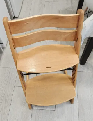 Silla evolutiva madera