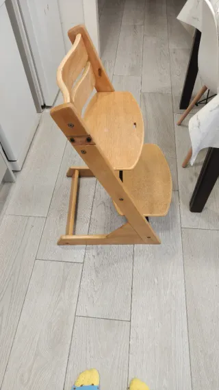 Silla evolutiva madera