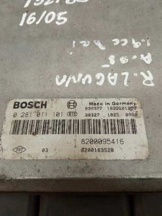 Renault 0281011101 centralita motor laguna 132186