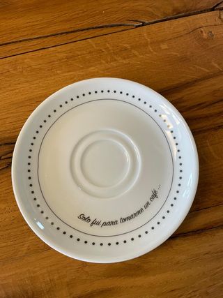 Juego 5 Tazas Café Solo fui a tomarme...