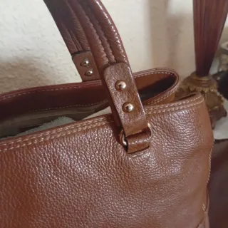 Bolso Piel Marrón Purificación García