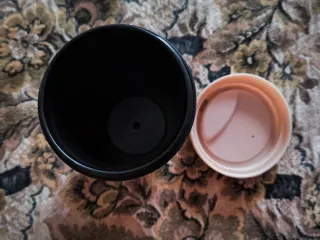 Bicchiere Baileys con coperchio da viaggio