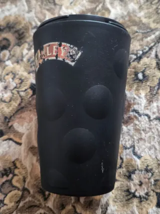 Bicchiere Baileys con coperchio da viaggio