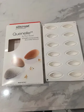 Stampo Silicone Quenelle 24 Silikomart