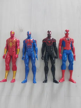 Muñecos Spiderman (4 unidades)