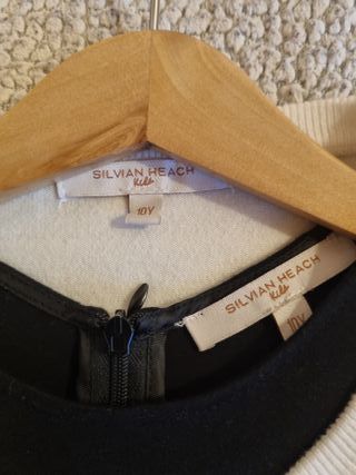 Completo bambina cardigan e abito nero